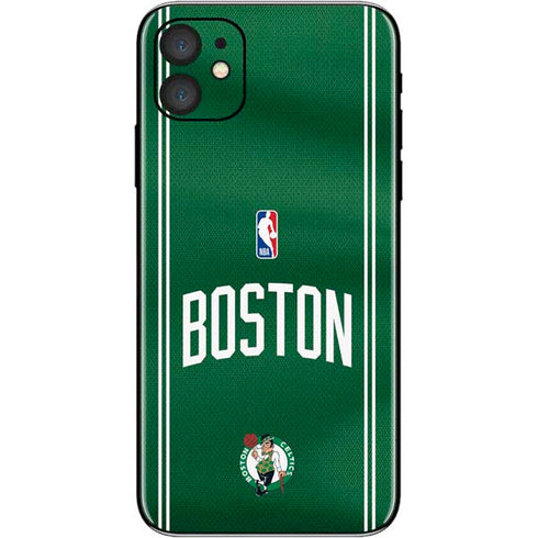 NBA Boston Celtics Jersey iPhone 11 Skin