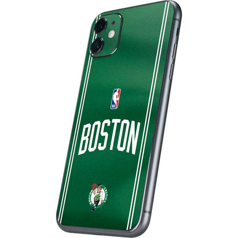 NBA Boston Celtics Jersey iPhone 11 Skin
