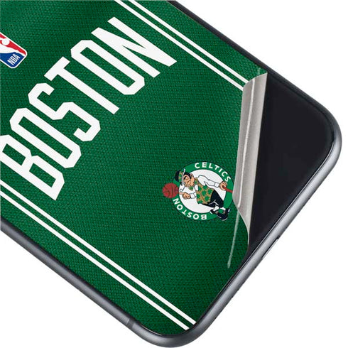 NBA Boston Celtics Jersey iPhone 11 Skin