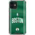 NBA Boston Celtics Jersey iPhone 12 Mini Clear Case