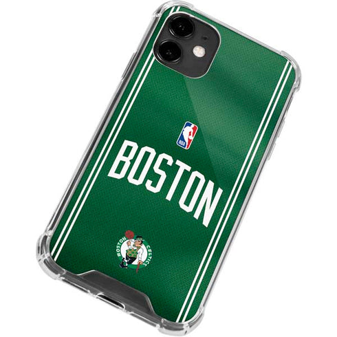 NBA Boston Celtics Jersey iPhone 12 Mini Clear Case