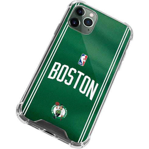 NBA Boston Celtics Jersey iPhone 12 Pro Clear Case