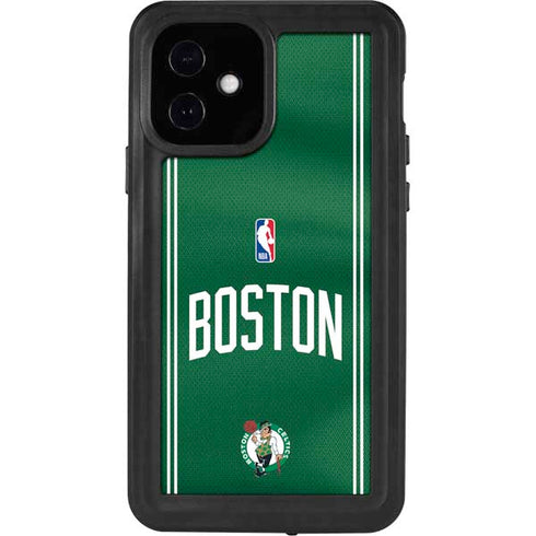 NBA Boston Celtics Jersey iPhone 12 Waterproof Case
