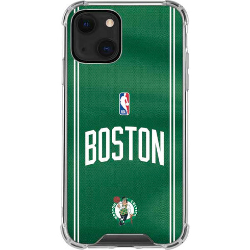 NBA Boston Celtics Jersey iPhone 13 Mini Clear Case
