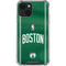 NBA Boston Celtics Jersey iPhone 13 Mini Clear Case