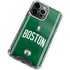 NBA Boston Celtics Jersey iPhone 13 Pro Clear Case