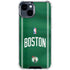 NBA Boston Celtics Jersey iPhone 14 Plus Clear Case