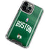 NBA Boston Celtics Jersey iPhone 14 Pro Max Clear Case