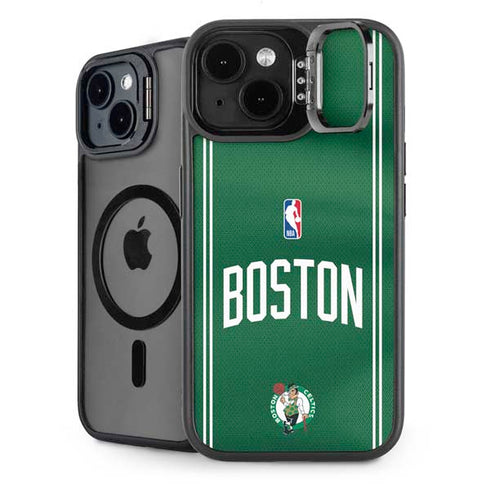 NBA Boston Celtics Jersey iPhone 15 Kickstand Case