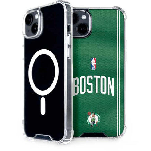 NBA Boston Celtics Jersey iPhone 15 MagSafe Case