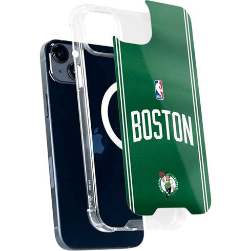 NBA Boston Celtics Jersey iPhone 15 MagSafe Case