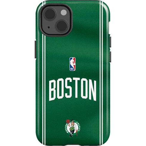 NBA Boston Celtics Jersey iPhone 15 Plus Impact Case