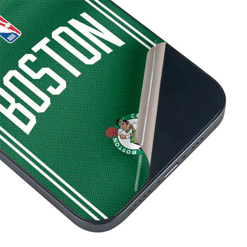 NBA Boston Celtics Jersey iPhone 15 Plus Skin