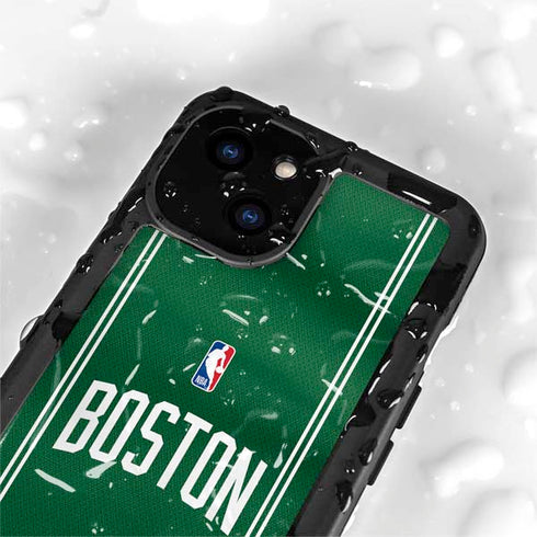 NBA Boston Celtics Jersey iPhone 15 Plus Waterproof Case