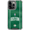 NBA Boston Celtics Jersey iPhone 15 Pro Clear Case