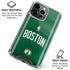 NBA Boston Celtics Jersey iPhone 15 Pro Clear Case