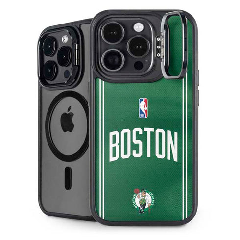NBA Boston Celtics Jersey iPhone 15 Pro Kickstand Case