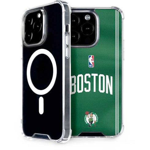 NBA Boston Celtics Jersey iPhone 15 Pro MagSafe Case