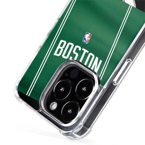 NBA Boston Celtics Jersey iPhone 15 Pro MagSafe Case