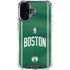 NBA Boston Celtics Jersey iPhone 16 Clear Case