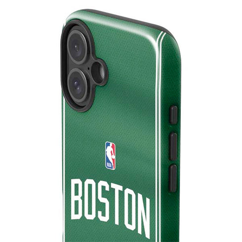 NBA Boston Celtics Jersey iPhone 16 Impact Case