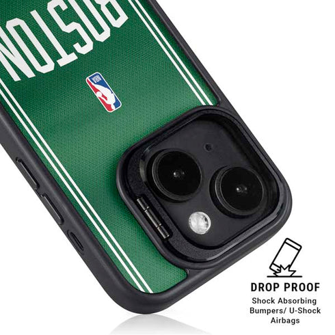 NBA Boston Celtics Jersey iPhone 16 Kickstand Case