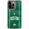 NBA Boston Celtics Jersey iPhone 16 Pro Clear Case