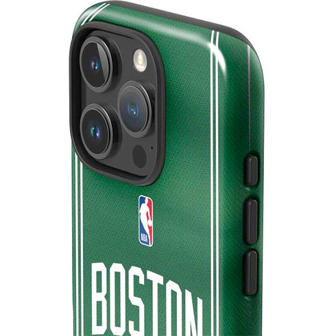 NBA Boston Celtics Jersey iPhone 16 Pro Impact Case