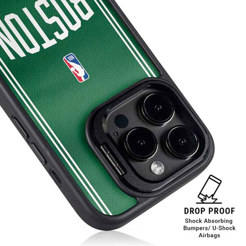 NBA Boston Celtics Jersey iPhone 16 Pro Kickstand Case