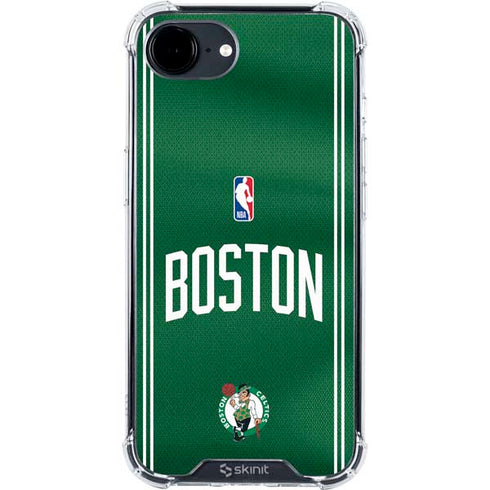 NBA Boston Celtics Jersey iPhone 16e Clear Case