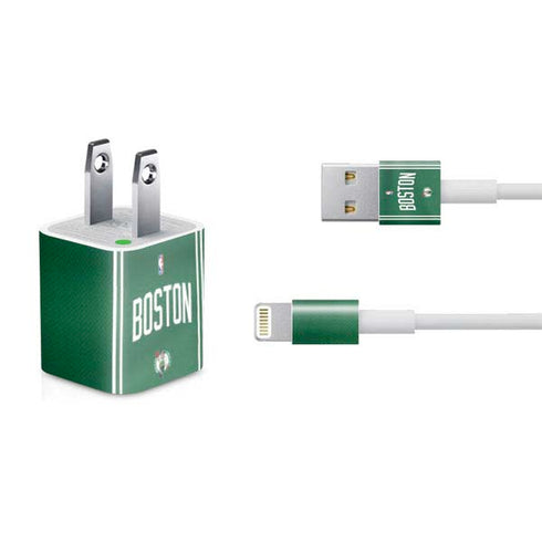 NBA Boston Celtics Jersey iPhone Charger (5W USB) Skin