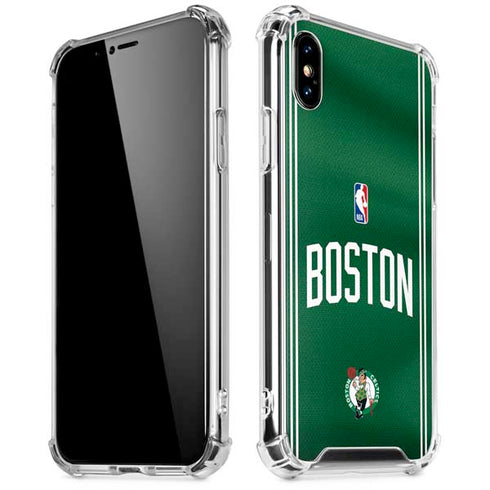 NBA Boston Celtics Jersey iPhone X/XS Clear Case