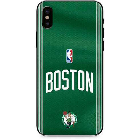 NBA Boston Celtics Jersey iPhone XS Skin
