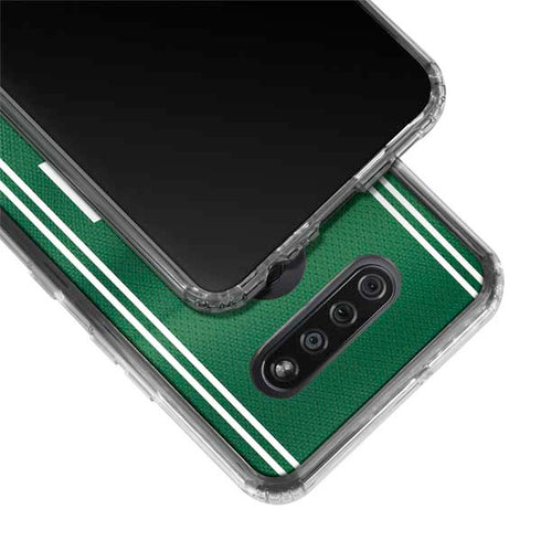 NBA Boston Celtics Jersey LG K51/Q51 Clear Case