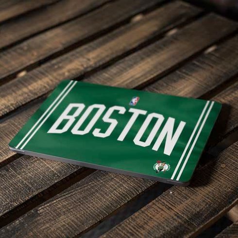 NBA Boston Celtics Jersey Apple MacBook Air Skin