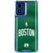 NBA Boston Celtics Jersey Moto G 5G (2024) Clear Case