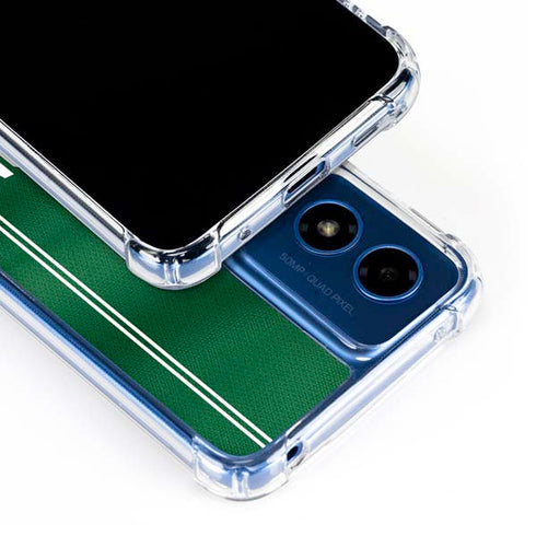 NBA Boston Celtics Jersey Moto G 5G (2024) Clear Case