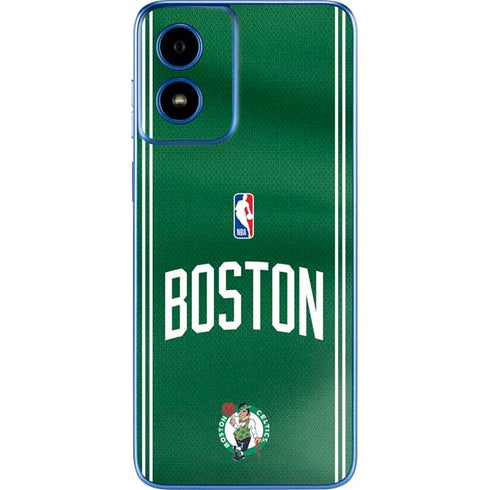 NBA Boston Celtics Jersey Moto G Play 4G (2024) Skin