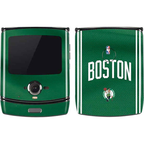 NBA Boston Celtics Jersey Motorola RAZR Skin