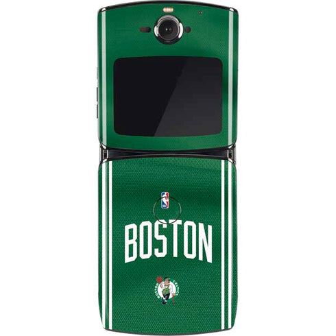 NBA Boston Celtics Jersey Motorola RAZR Skin
