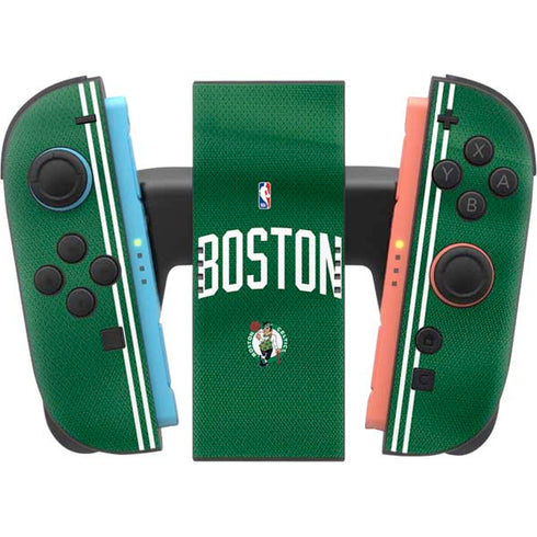 NBA Boston Celtics Jersey Nintendo Switch 2 (2025) Joy-Con Controller Skin