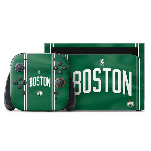 NBA Boston Celtics Jersey Nintendo Switch 2 (2025) with Joy-Con Skin