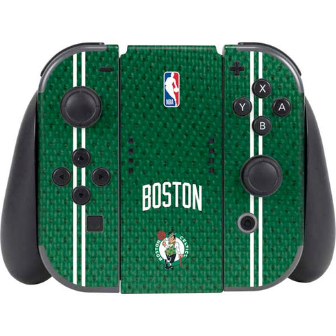 NBA Boston Celtics Jersey Nintendo Switch (2017-2021) Joy-Con Controller Skin