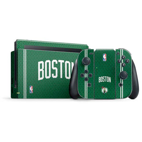 NBA Boston Celtics Jersey Nintendo Switch Bundle Skin
