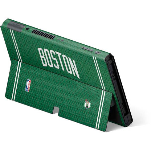 NBA Boston Celtics Jersey Nintendo Switch OLED (2021) Skin