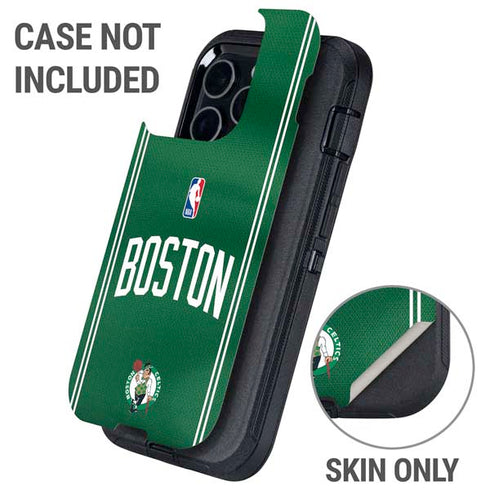 NBA Boston Celtics Jersey Otterbox Defender iPhone Skin