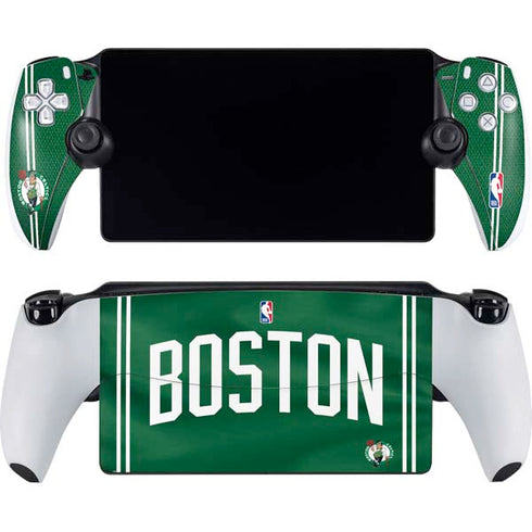 NBA Boston Celtics Jersey PlayStation Portal Remote Player Skin