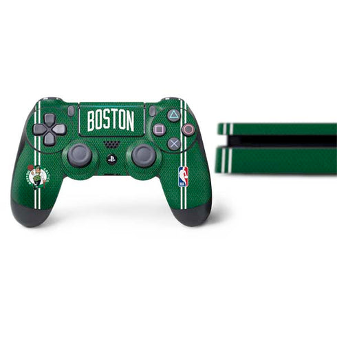 NBA Boston Celtics Jersey PS4 Slim Bundle Skin