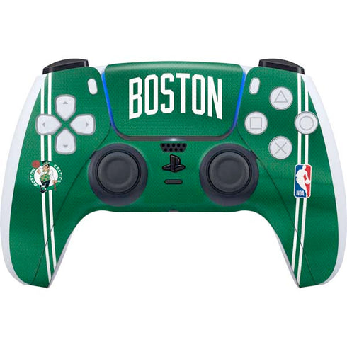 NBA Boston Celtics Jersey PS5 Controller Skin