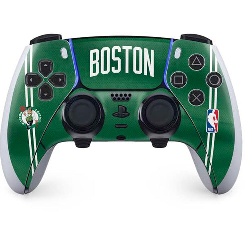 NBA Boston Celtics Jersey PS5 DualSense Edge Pro Controller Skin